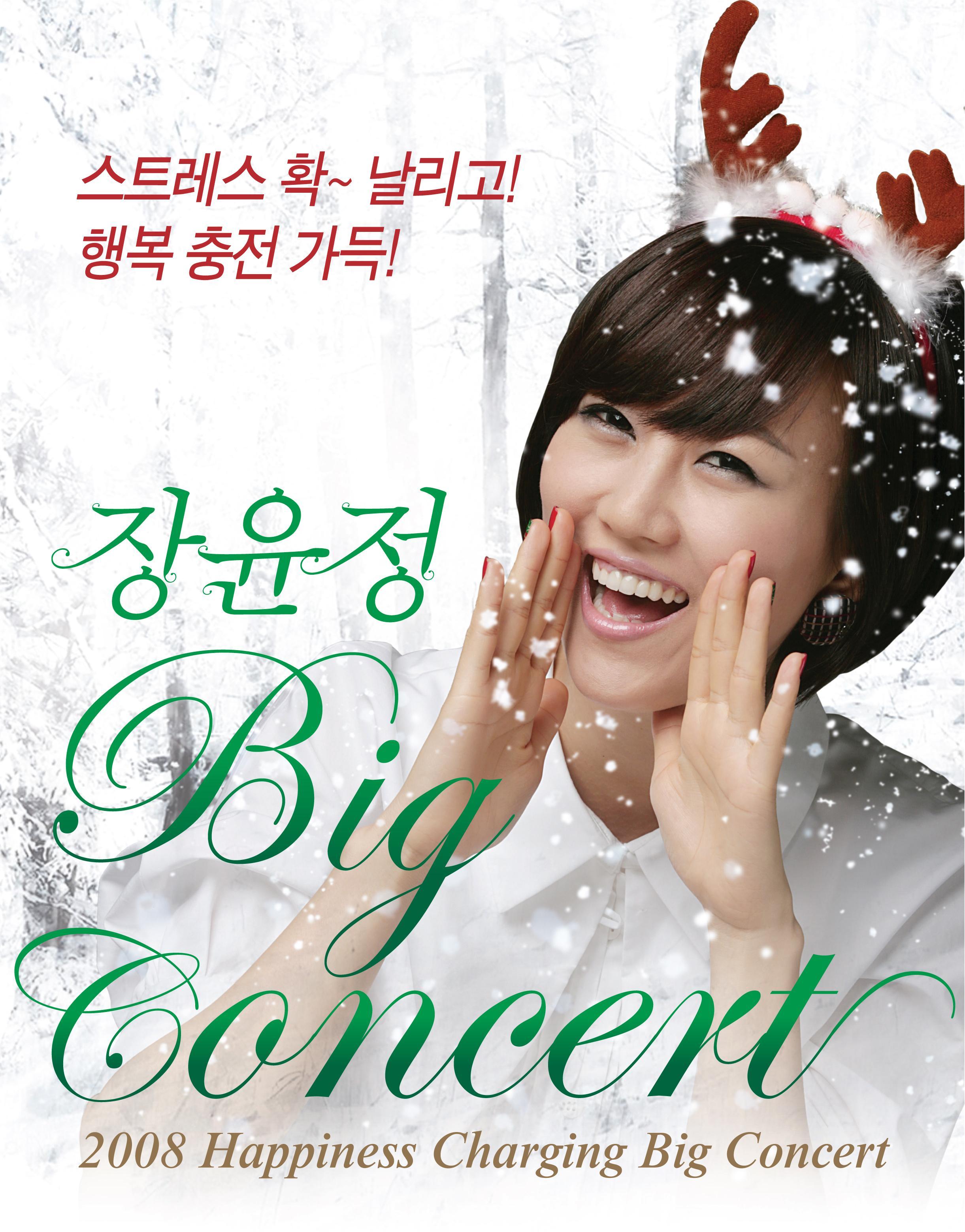 스트레스 확~날리고 행복 충전 가득! 장윤정 Big Concert 2008 Happiness Charging Big Concert