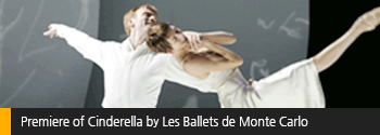 Premiere of Cinderella by Les Ballets de Monte Carlo