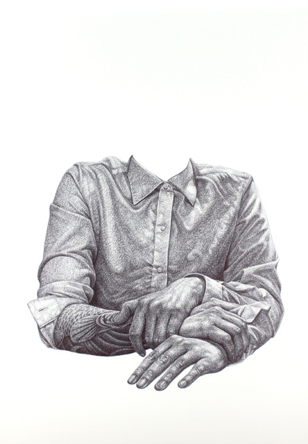 박승예_Go fish_Pen on paper_110cm*80cm_2013