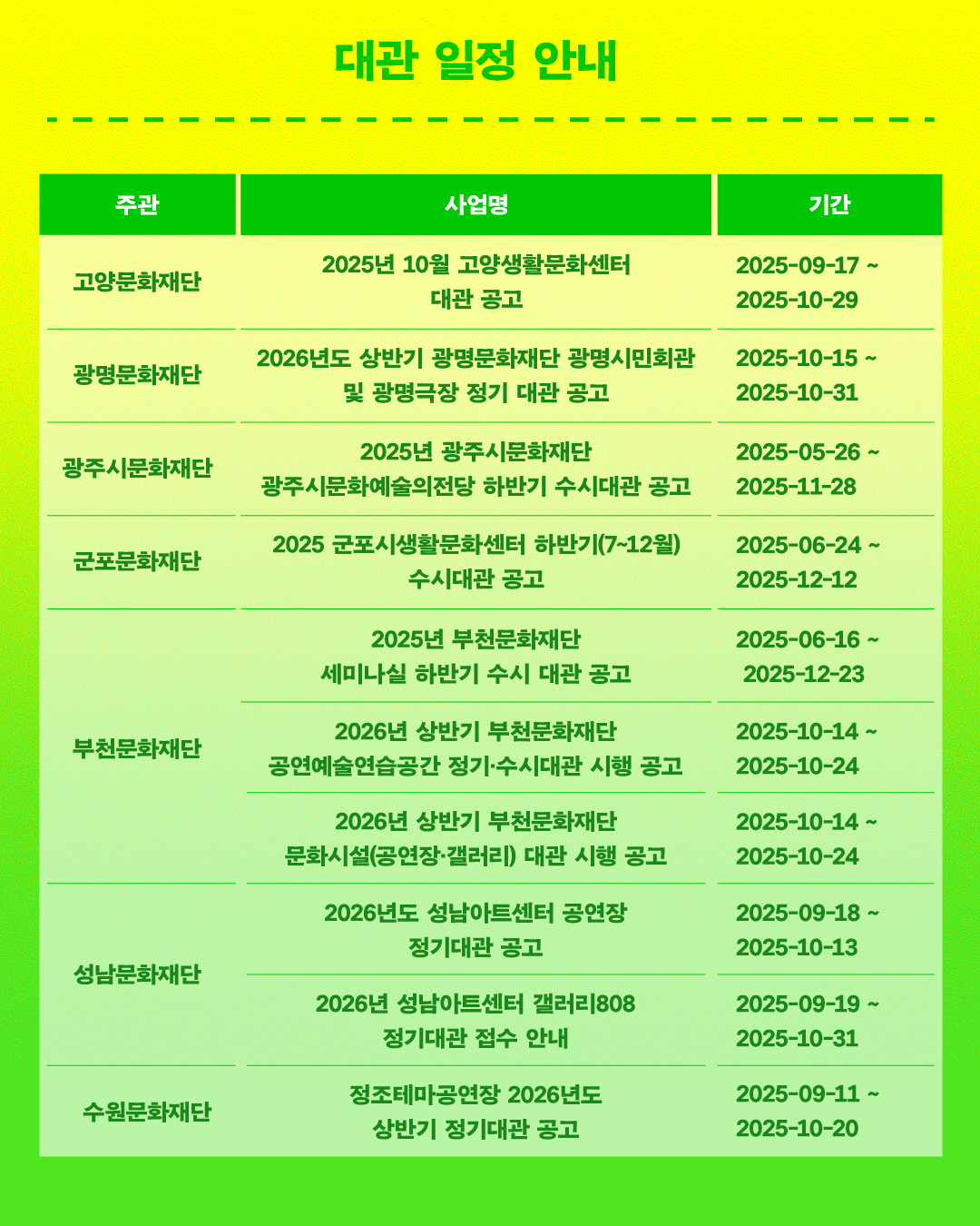 대관일정안내